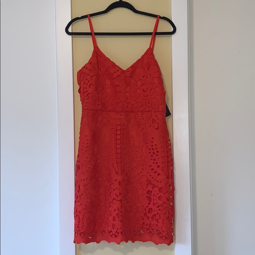 NWT Lulu’s lace mini dress